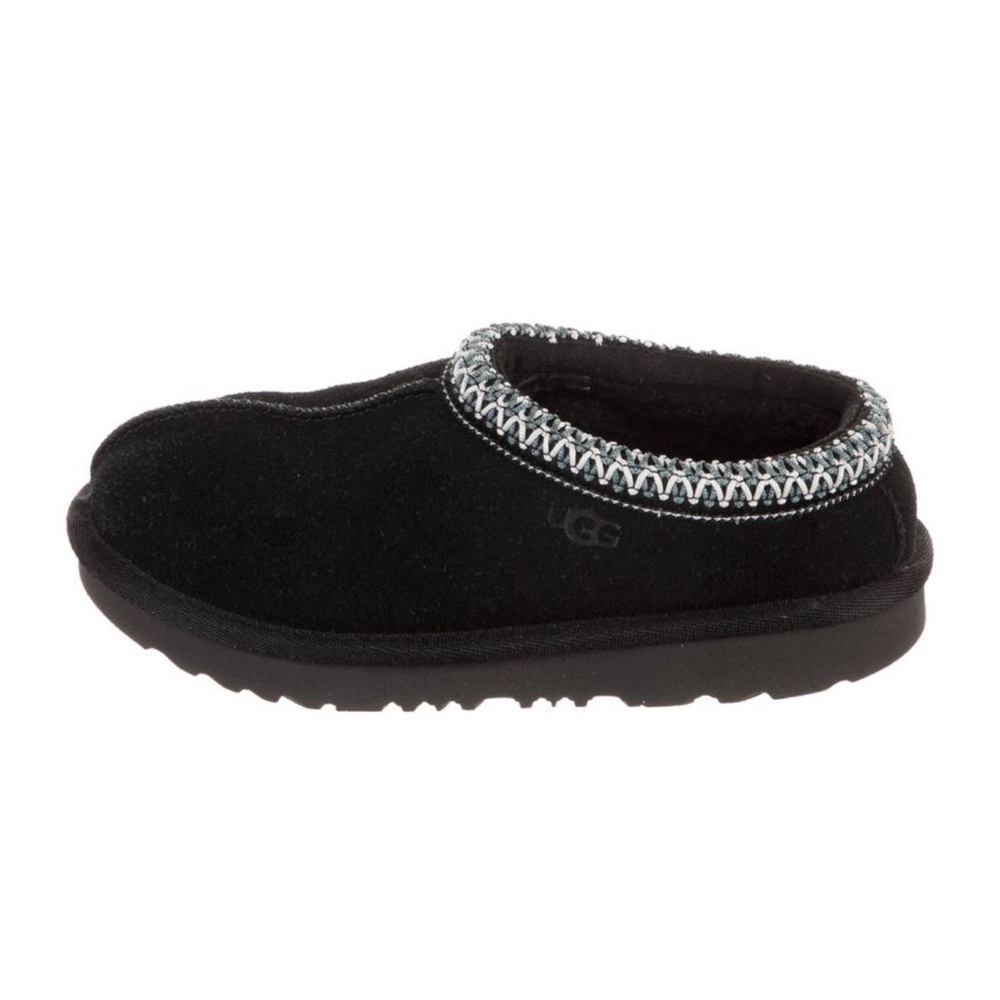 UGG Black Kids Tasman Slippers